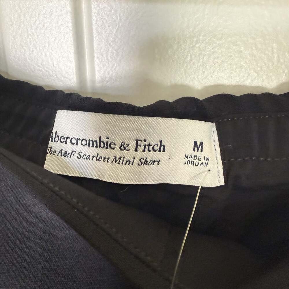 Abercrombie & Fitch Women’s Scarlett Mini Skort Black Size Medium - Picture 4 of 6